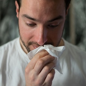 tissue sneeze allergy