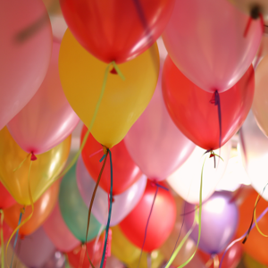 helium balloons