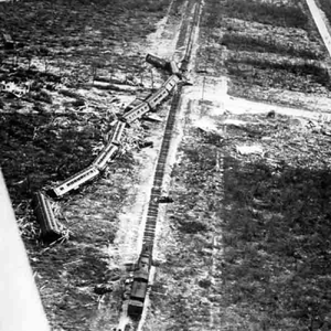 1935 evacuation trail derailment Islamorada NWS