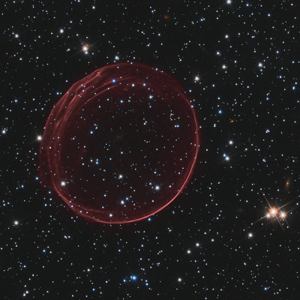 supernova gas remnant NASA
