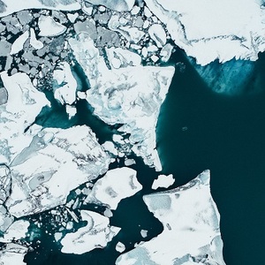 sea ice icebergs ocean
