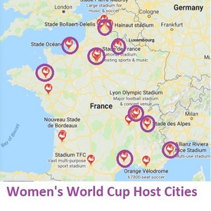 World Cup Venues France