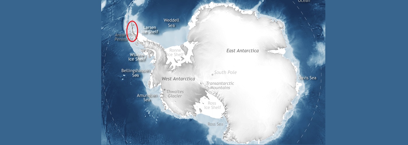 Antarctica map