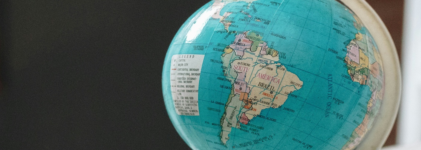 globe South America