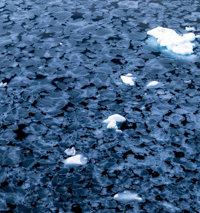 Ice in Antarctica
