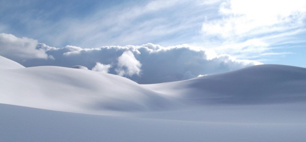 snow sky