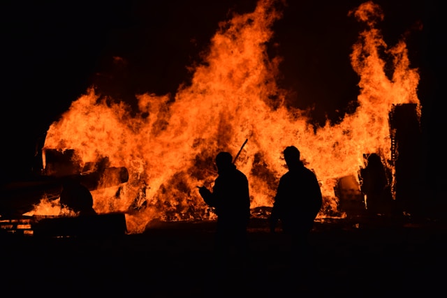 firefighers wildfire